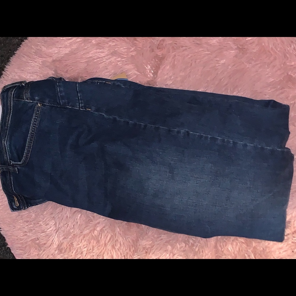 Dark blue skinny jeans